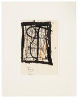 Original abstract painting by Charles Bukowski