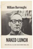Prospectus for Naked Lunch