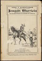 Vida y Aventuras del mas Ceebre Bandido Sonorense "Joaquin Murrieta"