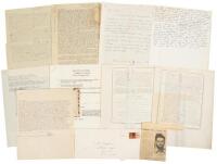 Collection of Allen Ginsberg correspondence, largely to Kirby Congdon