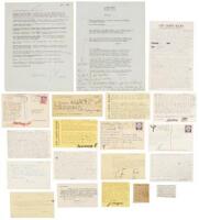 Large collection of correspondence from Lawrence Ferlinghetti to Kirby Congdon