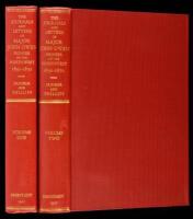 The Journals and Letters of Major John Owen, Pioneer of the Northwest, 1850-1871, Embracing His Purchase of St. Mary's Mission; the Building of Fort Owen; His Travels; His Relation with the Indians; His Work for the Government; and His Activities as a Wes