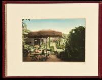 Album of 26 hand-colored photographs of a Mission-style home