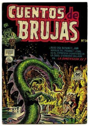 CUENTOS DE BRUJAS No. 34 * Mexican WITCHES TALES No. 17