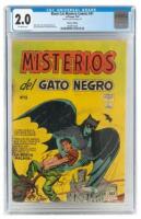 MISTERIOS DEL GATO NEGRO No. 13 * Mexican BLACK CAT MYSTERY No. 41