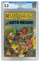 MISTERIOS DEL GATO NEGRO No. 12 * Mexican BLACK CAT MYSTERY No. 42