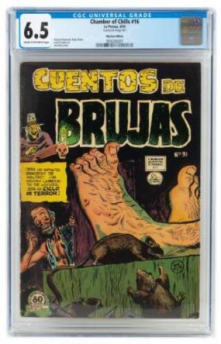 CUENTOS DE BRUJAS No. 31 * Mexican CHAMBER OF CHILLS No. 16