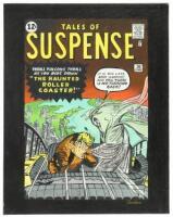 Original TALES OF SUSPENSE No. 30 Cover Recreation Painted by Cyril Jordan