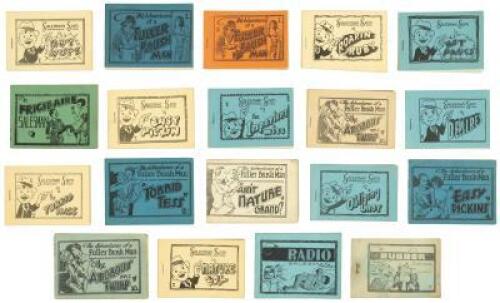 TIJUANA BIBLES: Lot of 19 SALESMAN-Themed Eight-Pagers