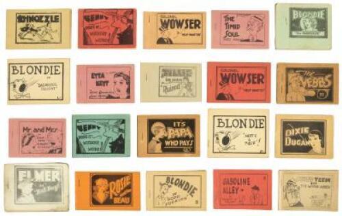 TIJUANA BIBLES: Lot of 20 COMIC STRIP-Themed Eight-Pagers