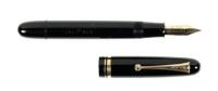 No. 20 Black Lacquer Oversized Fountain Pen, Pre-War, Exceptional Condition, Rare