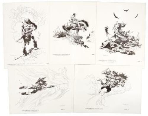 Frazetta's KUBLA KHAN Signed, Limited Portfolio