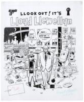 "Look Out! It's Lloyd Llewellyn" DAN CLOWES Signed Limited Print