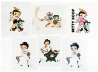 Lot of BETTY BOOP Production Cels and Drawings