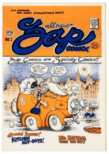 ZAP COMIX No. 1 * DON DONOHUE 2nd Printing