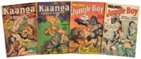 KAÄNGA Nos. 2 and 10 [and] WAMBI Nos. 7 and 8 * Lot of Four FICTION HOUSE Jungle Comic Books