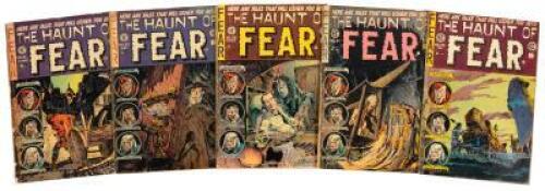 HAUNT OF FEAR Nos. 21, 25, 26, 27 and 28 * Lot of Five Comic Books