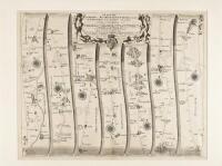 The Road from London to Flambourough Head in Com Ebor... Containing 212 mile 6 Furlongs...