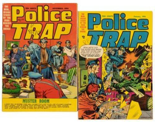 POLICE TRAP Nos. 2 and 3 * Lot of Two Comic Books