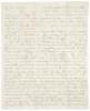 Letter of a wealthy family of Virginia Quakers who intended to free their slaves