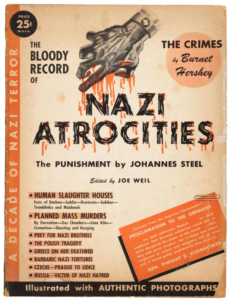 The Bloody Record of Nazi Atrocities - The Crimes, by Burnet Hershey ...