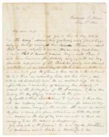 Postwar letter from a Doctor and ex-Confederate Cavalry Captain, writes of property taken over by ex-slaves and the general state of depressed spirits in the “old Virginia” which was “no more”