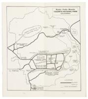 Resorts of Yosemite National Park, with maps: Yosemite Lodge, Sentinel Hotel, Glacier Point Mountain House, Tuolumne Meadows Lodge, Big Trees Lodge, Hetch Hetchy Lodge, Chain of Hikers' Camps