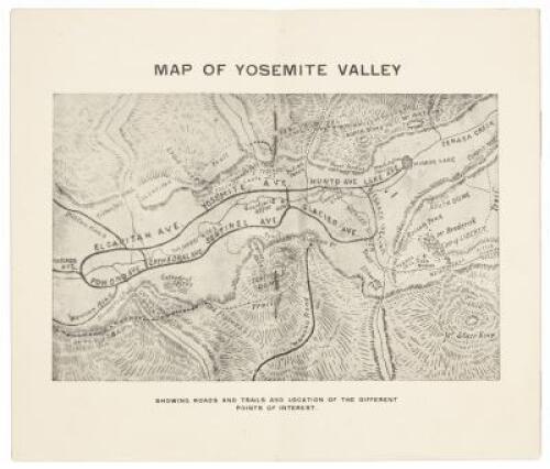 Greetings from Yosemite Valley, Cal. Table First-Class. Sentinel Hotel, Yosemite Valley, J.B. Cook, Proprietor