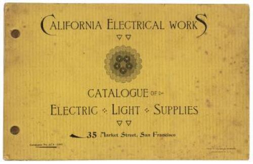 Catalogue of Electric Light Supplies