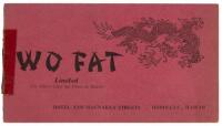 Wo Fat Limited, The Oldest Chop Sui House in Hawaii - Chinese Hawaiian Recipe booklet