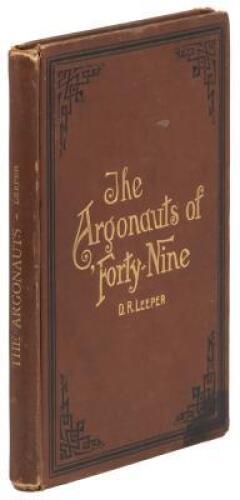 The Argonauts of 'Forty-Nine: Some Recollections of the Plains and the Diggings