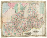 The Western Tourist and Emigrants Guide through the States of Ohio, Michigan, Indiana, Illinois, and Missouri, and the Territories of Wisconsin, and Iowa... Accompanied with a correct Map, showing the township lines of the United States' Surveys...