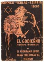 Los protocolos de los sabios de Sión; el gobierno mundial invisible; o, el programa judío para subyugar al mundo