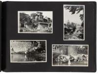 Two travel photograph albums documenting India and Afghanistan from 1934-1940