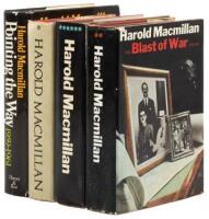 Four volumes of Harold Macmillan's Memoirs