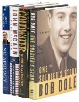 Four signed memoirs by U.S. Presidential candidates