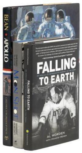 Three signed Memoirs from Apollo Astronauts