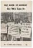 War, Racism, the Movement: As We See It