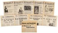 24 issues of women's liberation newspapers