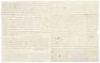 Letter of a wealthy family of Virginia Quakers who intended to free their slaves - 2