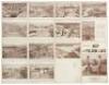 Souvenir Map of Folsom Lake: A Photographic Story of Progress (panel title) - 2