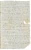Handwritten letter from Eduardo Behn in San Francisco to his wife in Germany - 3