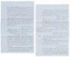 Manuscript record of court proceedings regarding a free Black in Texas who petitioned to be bound as a slave to an &ldquo;owner and mistress&rdquo;, one Sephrony Kerr, only to be stymied by a former owner who claimed he was never free - 3