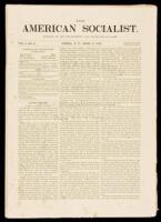 First four issues of The American Socialist