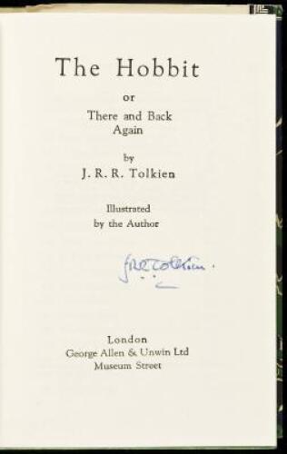 The Hobbit; or, There and Back Again