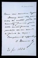 Autograph Letter Signed "A. Dumas."
