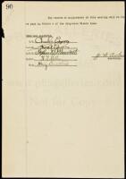 Typed Document Signed by Edison