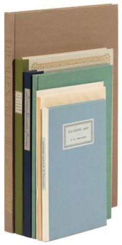 Four Lectures [with] The Allen Press Bibliography [and] five assorted fine press works