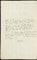 Manuscript Document Signed Bonaparte, as General in Chief of the Army of Italy