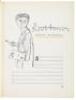 Original model book with drawings of Abraham Rattner - 4